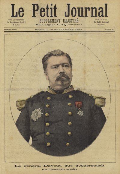 Capa do Le Petit Journal, 19 de setembro de 1891 de French School