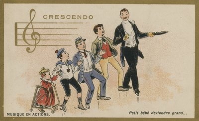 Crescendo  de French School