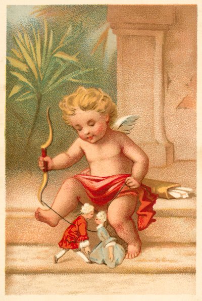 Cupido (chromolitho) de French School