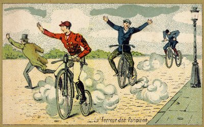 Ciclismo, o terror dos parisienses de French School