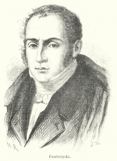 Czartoryski (gravura) de French School
