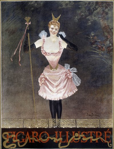Bailarino - capa do "Figaro Illustrated", n.d. de French School