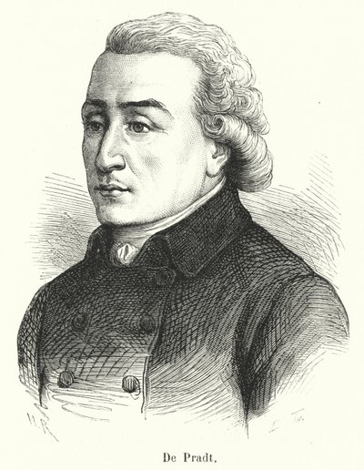 De Pradt (gravura) de French School