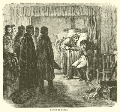 Morte de Duroc (gravura) de French School