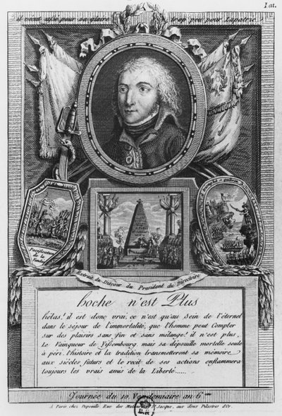 Morte do general Louis Lazare Hoche de French School