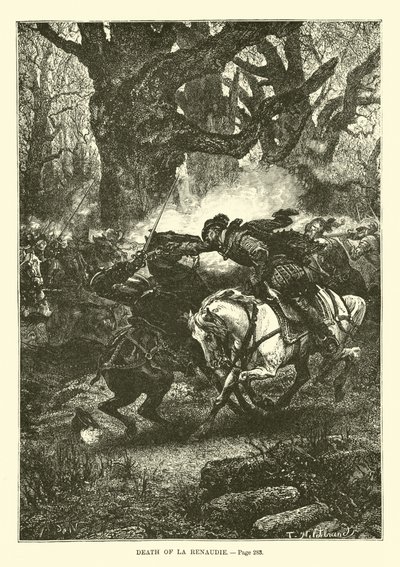 Morte de La Renaudie de French School