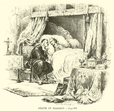Morte de Mazarino de French School