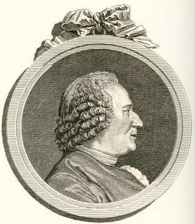 Denis Diderot, 1713 1784. Filósofo francês, crítico de arte e escritor. De Les Heures Libres publicado em 1908. de French School