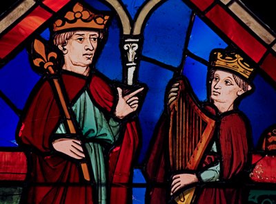 Retratando David e Saul, ex Ste Chapelle, Bay B de French School