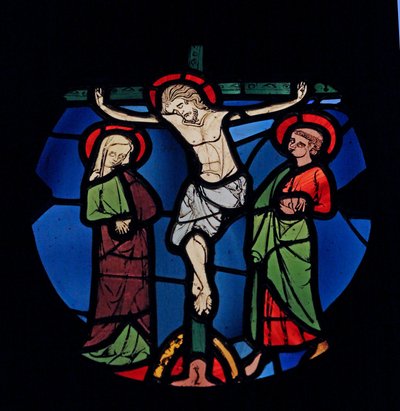 Representando a Crucificação, ex Ste Chapelle de French School