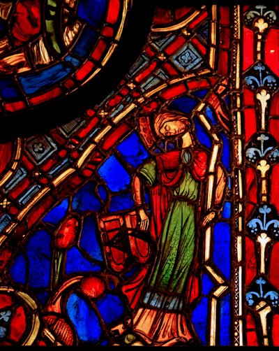 Retratando a Sinagoga (ex Varennes-Jarcy - originalmente da Abadia de Gercy) de French School