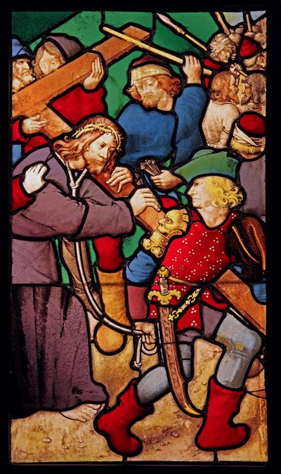 Retratando a Via Crucis; ex Chapelle no Hotel Cluny de French School
