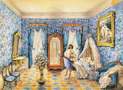 Design para boudoir de French School