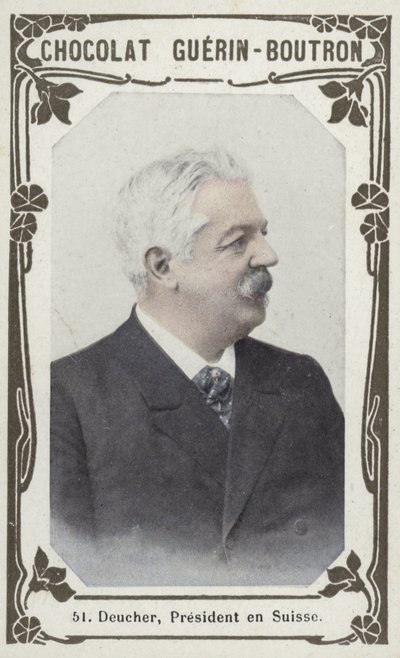 Deucher, presidente na Suíça (foto colorida) de French School