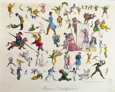 Devilish Oddities, 1823 de French School