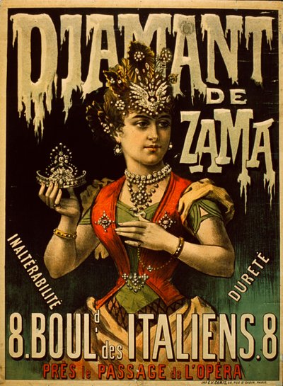 Cartaz de Diamant De Zama de French School