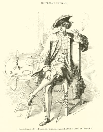 Século XVII (gravura) de French School