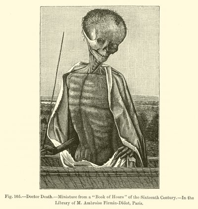 Doutor Morte (gravura) de French School