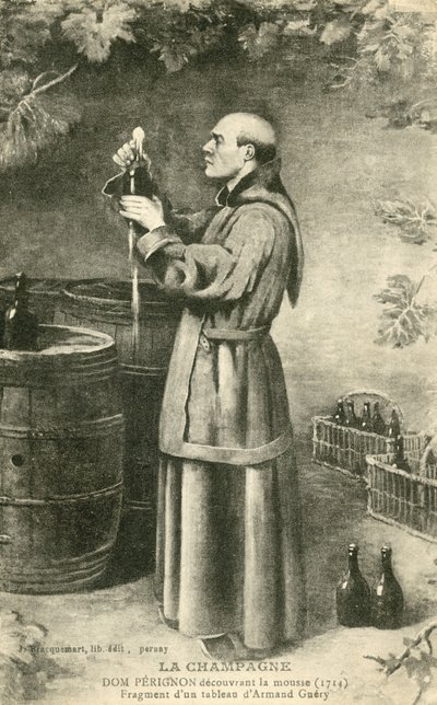 Dom Perignon (litho) de French School