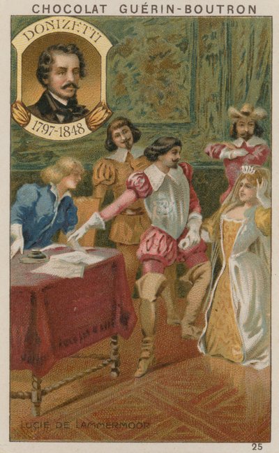 Donizetti, Lucie de Lammermoor de French School