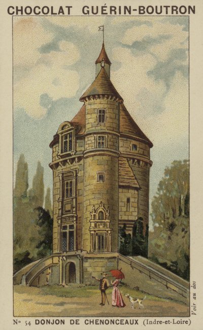 Torre de menagem de Chenonceaux, Indre-et-Loire de French School
