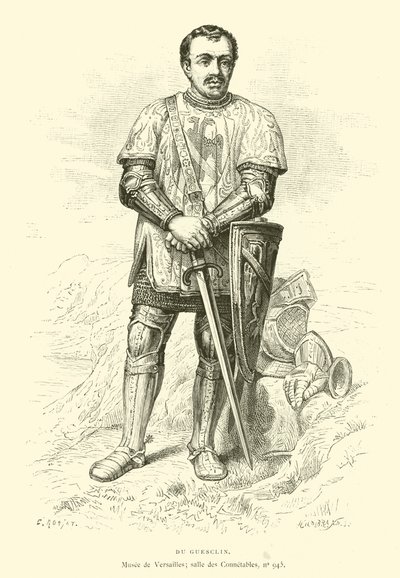 Du Guesclin (gravura) de French School