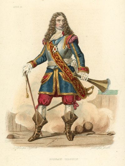 Dugay Trouin (gravação a cores) de French School