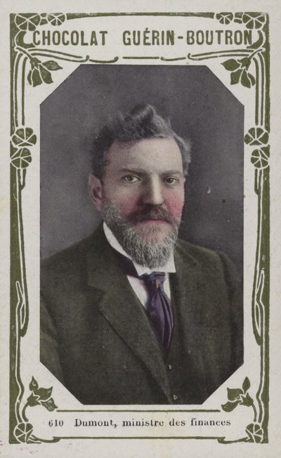 Dumont, Ministro das Finanças (foto colorida) de French School