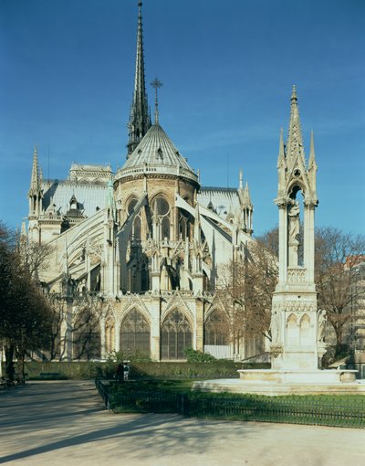 Extremo Oriente de Notre Dame, 1163-1345 de French School