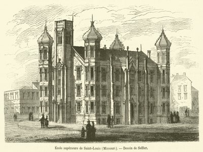 St. Louis, Missouri College of Education (gravura) de French School