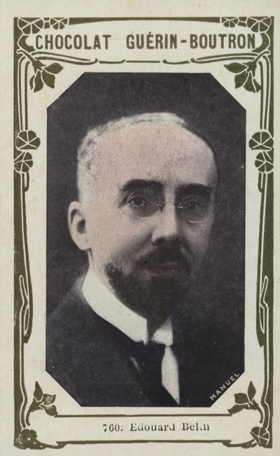 Edouard Belin (foto colorida) de French School