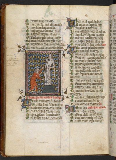 Egerton MS 881, f.165v (vellum) de French School