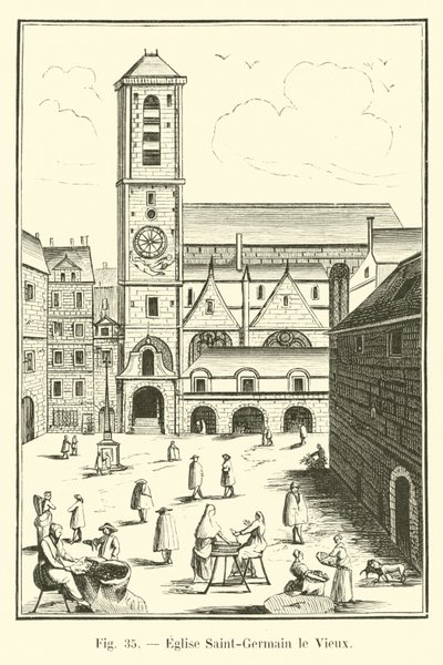 Igreja Saint-Germain le Vieux de French School