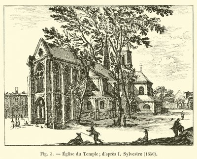 Igreja do Templo; dapres I Sylvester, 1650 de French School