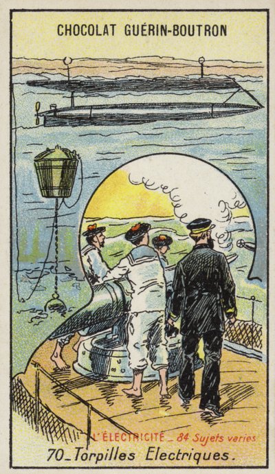 Torpedos eléctricos (chromolitho) de French School