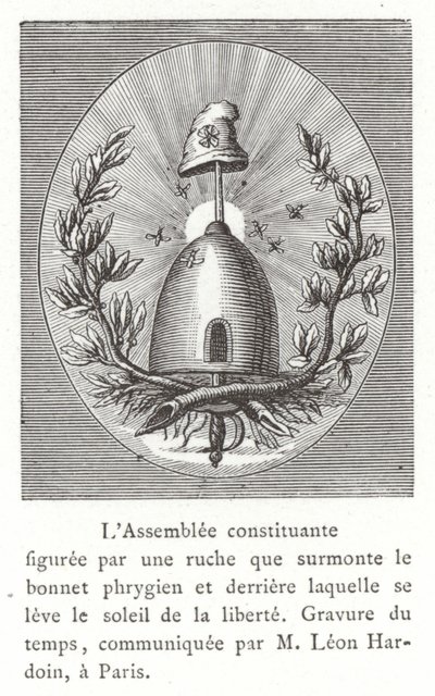Emblema da Assembléia Constituinte, Revolução Francesa de French School