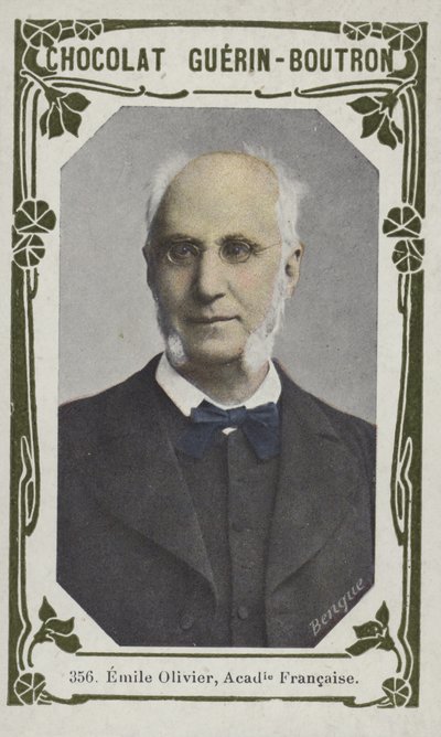 Emile Olivier, Academia Francesa (foto colorida) de French School