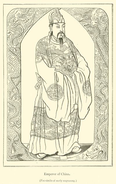 Imperador da China (gravura) de French School