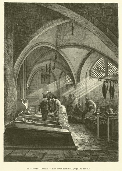 En Passant A Breme (gravura) de French School