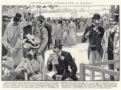 Elegância inglesa em Paris de French School