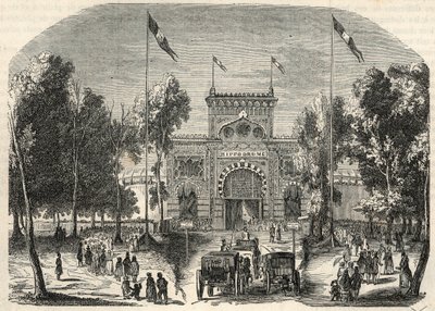 Gravação em "Tableau-de-Paris" de Edmond Texier 1852 de French School