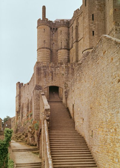 Entrada, para, a, abadia de French School