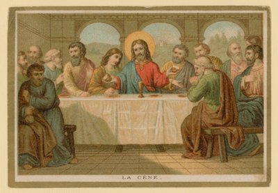 Episódio na vida de Jesus Cristo (chromolitho) de French School