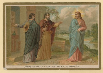 Episódio na vida de Jesus Cristo (chromolitho) de French School