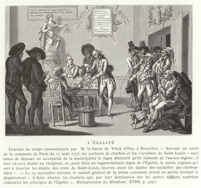 Igualdade, Revolução Francesa, 1793 de French School