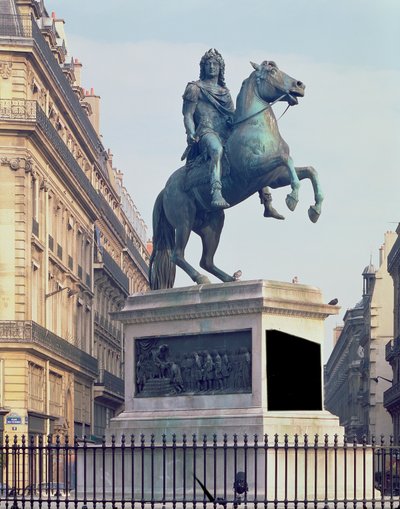 Estátua Equestre do Rei Luís XIV (1816-22) (bronze) de French School