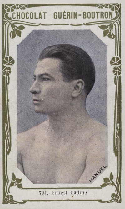 Ernest Cadine (foto colorida) de French School