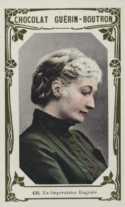 Ex-Imperatrice Eugenie (foto colorida) de French School