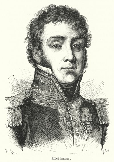 Excelmans (gravura) de French School