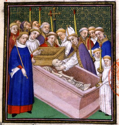 Exumação e canonização de São Luís de French School